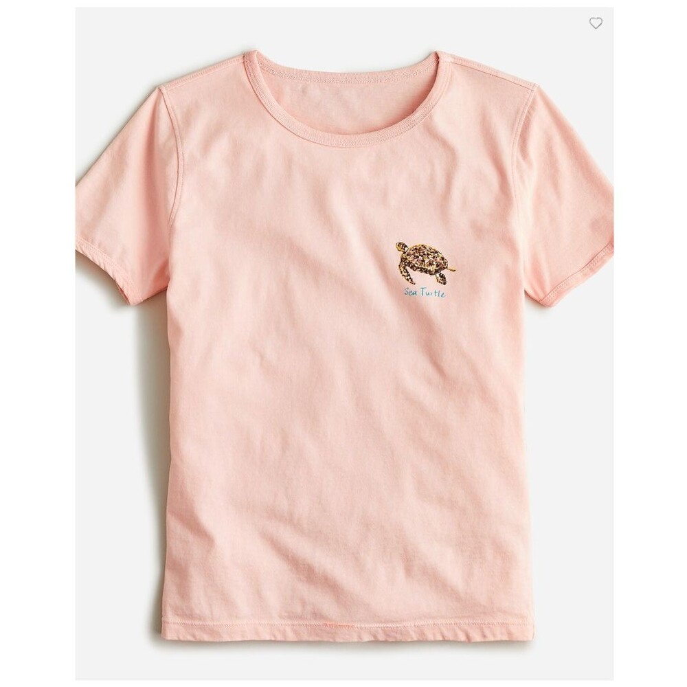 J.Crew x National Parks Foundation Biscayne Turtle Tee Sz S NWOT